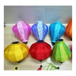 Custom Size Hoi An Silk Lantern Made in Vietnam Traditional Handcrafted Lantern for Wedding Garden Festival and Home Decoration - Product Image 4