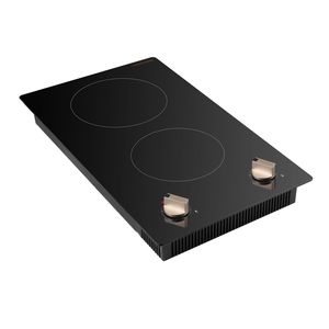 Piano Cottura a Induzione Elettrico da 1800W con 2 Manopole di Controllo, 12 Impostazioni di Temperatura, Piano Cottura a Induzione Integrato - Product Image 5