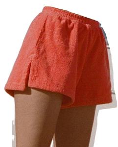 Summer High Quality <b>Beach</b> Plain Cotton Terry <b>Towelling</b> Shorts Sweat Shorts <b>Woman</b> Soft Bathing Lounge Shorts 2026 - Product Image 2