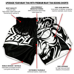 Shorts de Muay Thai de tela satinada ligera, logotipo personalizado, transpirables, para entrenamiento en el gimnasio, cintura elástica, ropa deportiva para hombres y mujeres - Product Image 5