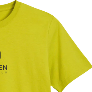 เสื้อยืดคอตตอนรีไซเคิลสำหรับผู้ชาย สีซิตรอนเนล เป็นมิตรต่อสิ่งแวดล้อม คุณภาพพรีเมียม คอกลม แขนสั้น สวมใส่สบายๆ ใช้ได้ทุกวัน - Product Image 6