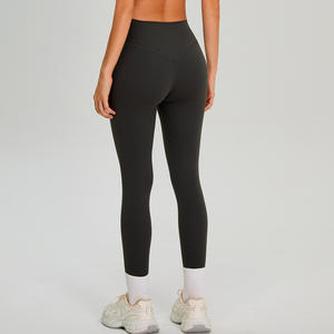 Nuevos Leggings Deportivos de Yoga para Mujer, Sin Costuras, de Spandex/Nylon, de Alta Calidad, Elásticos en Cuatro Direcciones, Cintura Elástica, Secado Rápido - Product Image 3