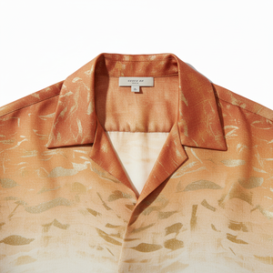 เสื้อผู้หญิงลายมัดย้อมฤดูร้อนปี 2026 แขนสั้นทรงหลวม สวมใส่สบาย - Product Image 3