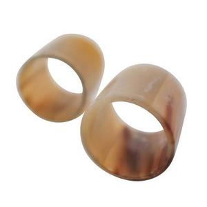 Anillo para Servilletas de Lujo Hecho a Mano con Cuerno de Búfalo para Bodas - Decoración Premium para Mesa de Comedor - Product Image 1