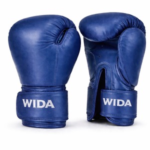 Gants de boxe en cuir PU de haute qualité Wida Sports, fermeture auto-agrippante, durables, pour l'entraînement, logo personnalisé, vente en gros - Product Image 1