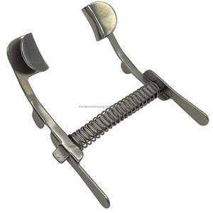 เครื่องมือผ่าตัดตาแบบปรับได้ด้วยมือ ยี่ห้อ WORLD PRECISION SURGICAL ทำจากสแตนเลสสตีล ขนาด 60 มม. พร้อมเครื่องมือถ่างตาขนาด 25 มม. - Product Image 2