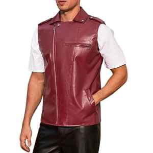 Veste en cuir de moto et streetwear nouvelle génération, qualité supérieure, fabrication directe Sialkot Pakistan. - Product Image 2