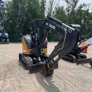 Miniexcavadora John Deere 50G con motor diésel confiable, maquinaria compacta para trabajos de excavación. - Product Image 1