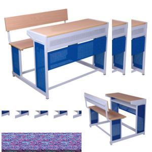 Poste de travail commercial BFPL SB 102, panneau pré-laminé de 17 mm et structure en acier perforé CRCA, mobilier - Product Image 3