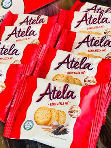 ขนมงาอบกรอบ ATELA – เมล็ดเล็ก รสชาติอร่อย ราคาดี 150 กรัม รับผลิตแบบ ODM OEM โรงงานเวียดนาม - Product Image 1
