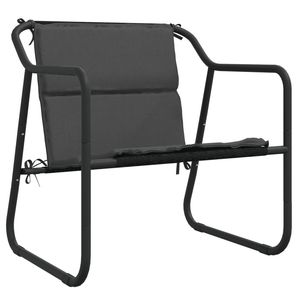 Conjunto de Muebles de Jardín de Acero con Recubrimiento en Polvo Color Antracita, Diseño Estándar para Comodidad al Aire Libre - Product Image 4