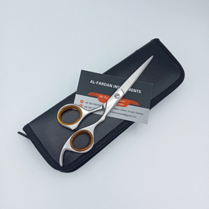 Tijeras de Corte de Pelo para Salón de Barbería, Acero Inoxidable Japonés J2, Precio al por Mayor, Oferta de Logotipo Personalizado, Hoja Recta Afilada - Product Image 6