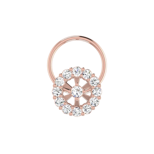 Ajretail 0.14 Carat Natural <b>Diamond</b> <b>Nose</b> Pin-HI Color VS-SI Clarity - Product Image 2