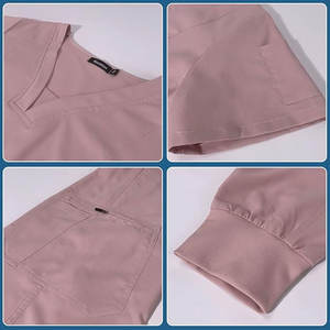 Conjuntos de Uniformes Médicos Antiarrugas de Primera Calidad, Elegantes y Profesionales, Uniformes de Hospital de Alta Calidad con Apariencia de Doctor, Personalizables - Product Image 2