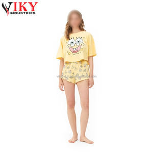 Conjunto corto estampado de verano para mujer, la mejor calidad en diferentes colores, conjunto de camisa y pantalones cortos para mujer - Product Image 3