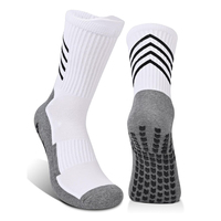 Chaussettes de sport athlétiques en Spandex/Nylon pour jeunes, personnalisables, en tissu extensible, pour le football, anti-bactériennes et respirantes