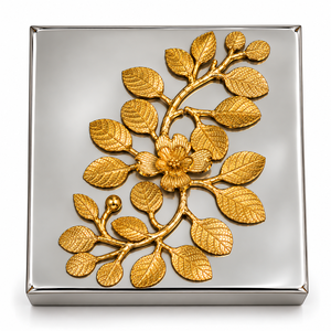 Boîte à chocolat décorative gaufrée avec bouton à clous vert pour mariages, événements et cadeaux haut de gamme – Tailles et couleurs personnalisables - Product Image 5