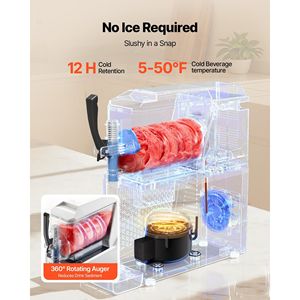 Macchina per Slushie da 3L/100oz per Uso Domestico, Senza Ghiaccio, per Bevande Congelate e Margarita, Ideale per Feste - Product Image 3