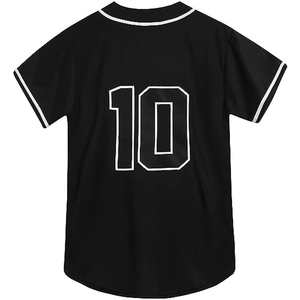 Customize Embroidery Baseball Jersey Style Shirt Wholesale Baseball Jersey Sewing Pattern <b>Mens</b> <b>Pullover</b> Youth Size For Baby - Product Image 3