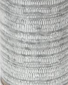 Vase à fleurs de salon en relief texturé avec logo personnalisé rétro Vases à bourgeons Vase en métal de fer pour la décoration intérieure - Product Image 6