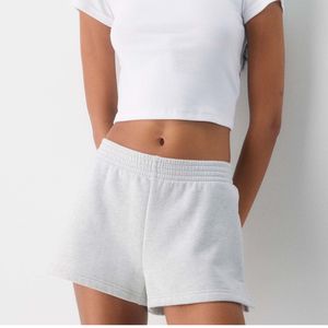Women High Waist <b>Shorts</b> Cotton French Terry Drawstring <b>Shorts</b> Printed Summer Gym <b>Shorts</b> Casual <b>Shorts</b> Custom Logo WholesaleOem - Product Image 1