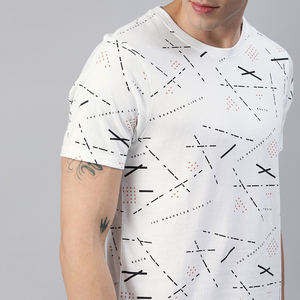 T-shirt Homme Oversize à Manches Courtes Couleur Personnalisée 100% Coton Été Décontracté Anti-Plis Séchage Rapide Vente en Gros Meilleure Vente - Product Image 3