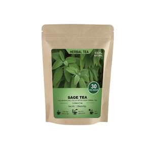 Feuilles de sauge blanche séchées, broyées, en sachet, herbe de sauge entière en vrac pour assaisonnement et mélanges de thé - Product Image 5