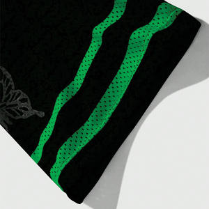 เสื้อเจอร์ซีย์อเมริกันฟุตบอลตาข่ายขนาดใหญ่ลายผีเสื้อ เสื้อผ้าสตรีทแวร์กีฬา ระบายอากาศได้ดี ผลิตจากโพลีเอสเตอร์ รับผลิตตามแบบสำหรับทีม ขายส่ง - Product Image 4