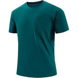 Custom Men's Plain Crew Neck T Shirt EW-MT-1336 <b>Short</b> <b>Sleeve</b> Crew Neck Breathable Quick Dry Activewear T Shirt - Product Image 3