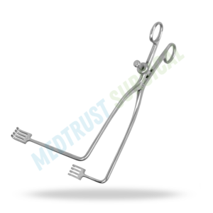 Écarteurs Zelpi décalés 22 cm pour neurochirurgie, écarteur chirurgical de la colonne vertébrale pour exposition profonde crânienne et vertébrale - Product Image 3
