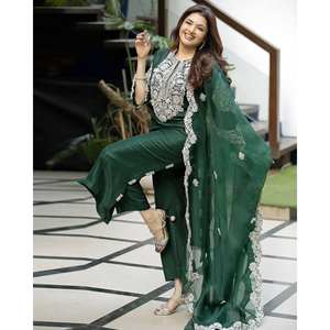 Belle fête porter haut et bas pour femmes avec ensemble Dupatta - Product Image 6