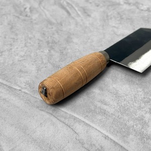 Custom Handmade Forged Carbon Steel Cleaver <b>Knife</b> Wood Handle Leather Sheath 8in 3.0mm Thick Blade Extra <b>Sharp</b> Modern - Product Image 4