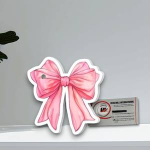 Herramienta de Belleza Magnética para Extensión de Pestañas, con Forma de Corazón, Mariposa, Flor y Cuadrado, de Acero Inoxidable, con Lazo Rosa, Marca Privada - Product Image 1