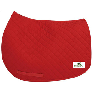 Almohadillas de alta calidad para sillas de montar de doma, perfectas para el entrenamiento y ofrecen un ajuste cómodo con material de microfibra de poliéster y algodón. - Product Image 5