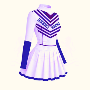 ชุดเชียร์ลีดเดอร์ใหม่มาแรง ผลิตจากโพลีเอสเตอร์ 100% คุณภาพสูงจากผู้ผลิตชั้นนำ - Product Image 3