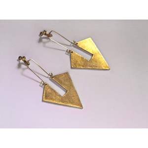 Bijoux de luxe écologiques haut de gamme, fabriqués à la main, modèle 1, en cuivre et laiton durables, pour les fêtes, design exclusif, cristal - Product Image 1