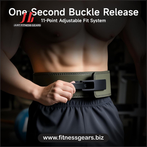 Ceinture de protection réglable en cuir de vachette pour haltères, confortable pour l'entraînement aux squats, capacité de charge de 15 lb - Product Image 3