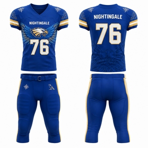 Uniforme de Fútbol Americano de Alto Rendimiento, Uniforme de Fútbol Americano de Calidad, Diseño Atlético Flexible, Uniforme para Equipo de Fútbol Americano - Product Image 1