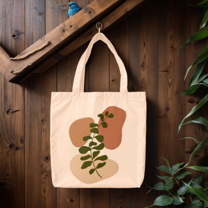 ถุงช้อปปิ้งผ้าฝ้ายพิมพ์ลายสวยงาม ออกแบบโลโก้ได้ตามต้องการ ขายส่งในอินเดีย ผ้าฝ้าย 100% ผ้าฝ้ายรีไซเคิล ราคาถูกที่สุด - Product Image 2