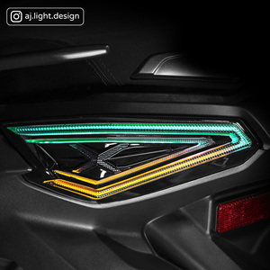 ไฟท้ายมอเตอร์ไซค์คุณภาพสูง AJ LIGHT DESIGN XMAX V2-RGB TL ผลิตในไต้หวัน ไฟ LED RGB 2 เลนส์ ระบบไฟส่องสว่างสำหรับมอเตอร์ไซค์ |   รับประกัน 12 เดือน - Product Image 6