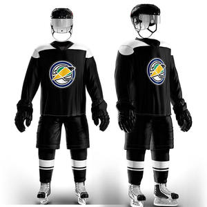 Tenues de hockey sur glace personnalisées 2026 avec logo camouflage – Confortables, respirantes, séchage rapide, polyester, sublimation, équipement sportif d'équipe OEM - Product Image 6