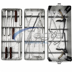 Juego de Instrumentos Quirúrgicos para Columna Lumbar Tegra de Calidad Premium, Kit de Cirugía Ortopédica de Columna Vertebral de Acero Inoxidable, Esterilizado - Product Image 4