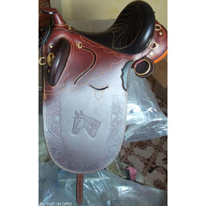 Asiento Sefton de cuero inglés importado y vaca, sillines australianos con ajuste completo de latón junto con accesorios Dollar 75 - Product Image 2