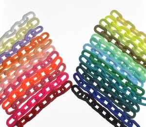Best Quality Resin <b>wall</b> Chain Links Available All Size and All Colour the Resin Chain Marketing Price - Product Image 3