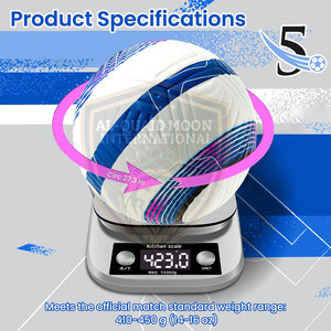 Ballon de football de couleur unie en stock, nouveau design, équipement sportif d'extérieur, ballon de football écologique - Product Image 4