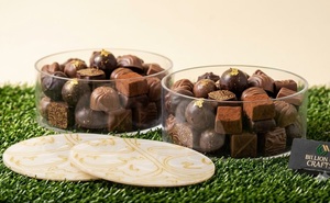 Caja redonda de acrílico transparente de lujo con tapa impresa de diseño, elegante solución de almacenamiento para dulces, joyas y regalos. - Product Image 3