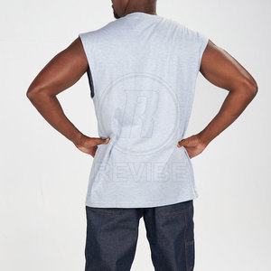 เสื้อยืดแขนกุดคอกลมแขนกุดมีให้เลือกทุกขนาด - Product Image 4