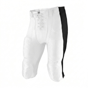 Conjunto de Fútbol Americano Personalizado Negro con Verde Neón, Número 24, Cuello en V, Manga Corta, Poliéster que Absorbe la Humedad, Uniforme para Hombre Adulto - Product Image 3