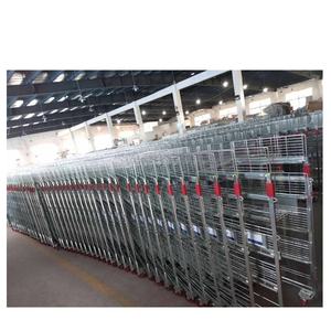 जस्ता चढ़ाया Foldable और Nestable दूध डेयरी पिंजरे रसद ट्राली - Product Image 6