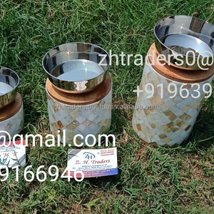 Brûleur à Bakhoor Religieux Élégant Fait Main Écologique en Nacre de MOP, Forme Personnalisée, Décoration d'Intérieur Arabe, Cadeaux de Luxe - Product Image 1